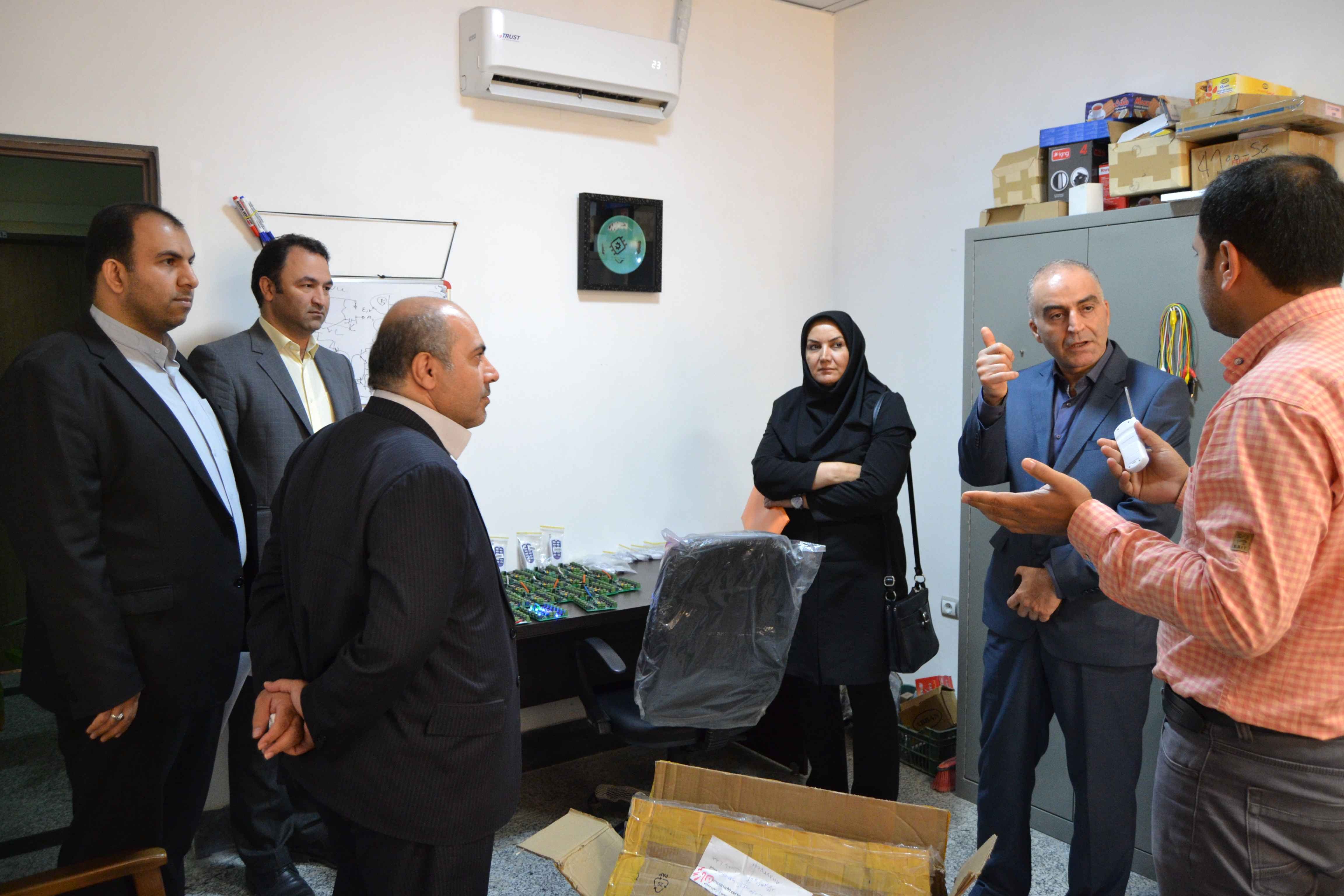 بازديد اعضاي هيات نظارت و ارزيابي مراكز علمي، پژوهشي استان از پارك علم و فناوري گلستان