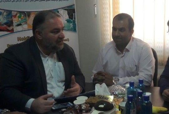 ديدار معاون پارک علم وفناوری گلستان با نماینده مردم گرگان و آق‌قلا در مجلس شورای اسلامی
