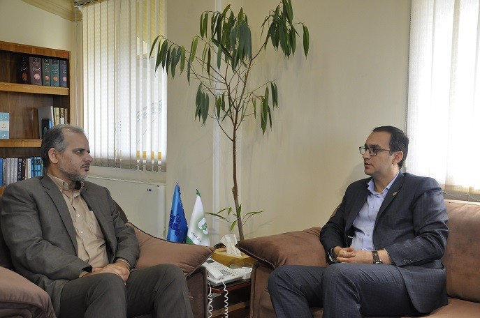 دیدار رئیس پارک علم و فناوری گلستان با مدیرکل صداوسیمای مرکز استان
