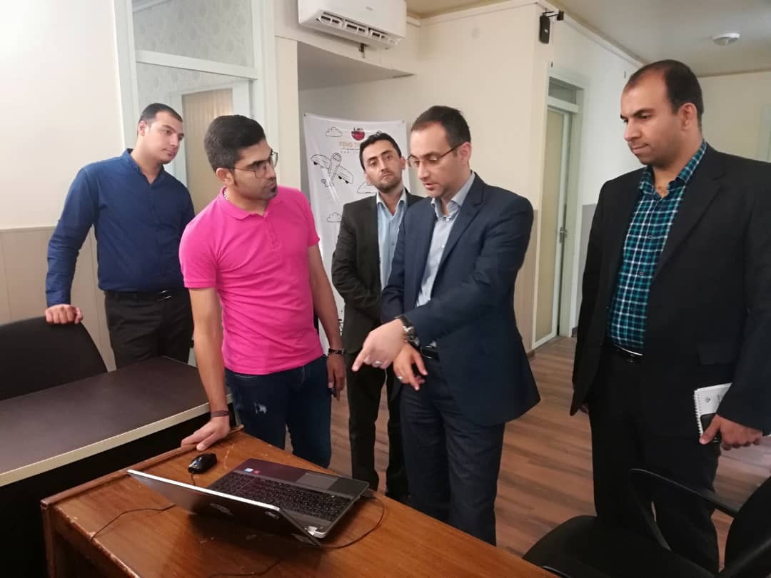 بازديد رئيس پارك علم و فناوري گلستان از مركز نوآوري گلستان