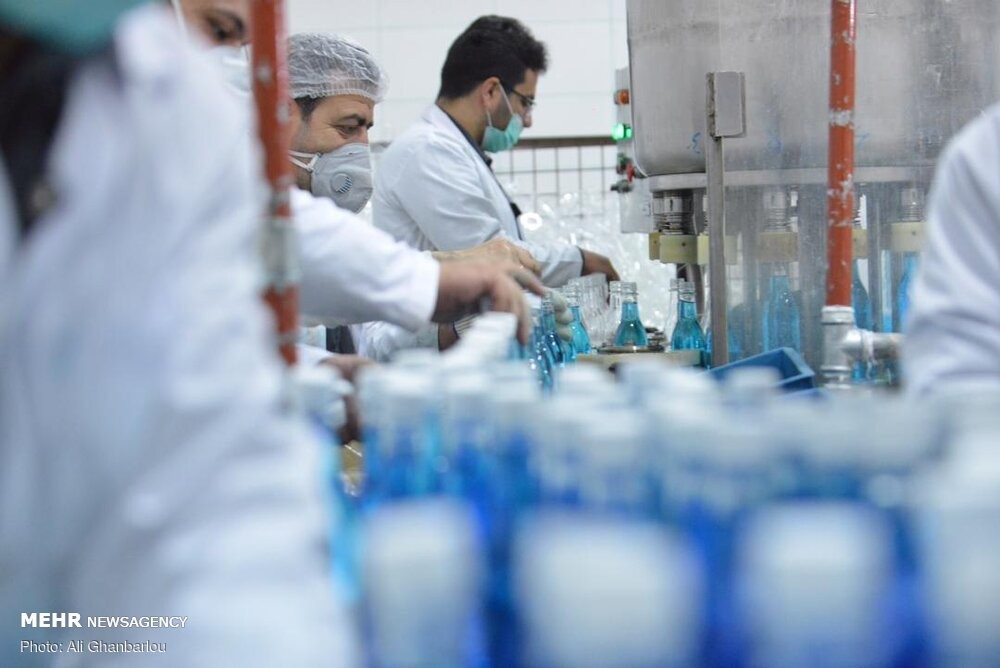 تامین ۳۰ درصد نیاز مواد ضدعفونی کننده کشور توسط شرکتهای دانشبنیان پارک علم و فناوری گلستان