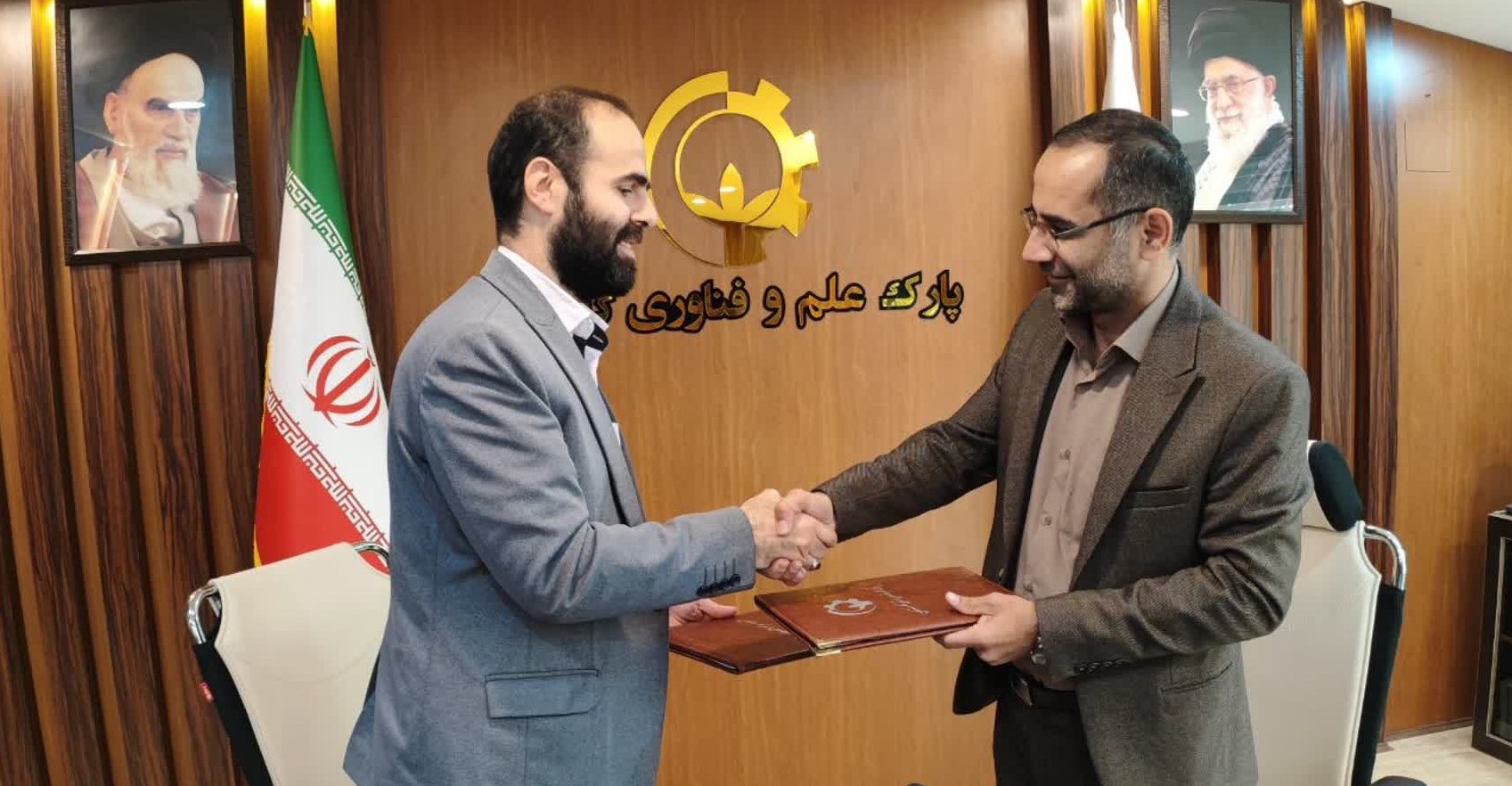 پارک علم و فناوري گلستان و سازمان بسيج علمي، پژوهشي و فناوري تفاهمنامه همکاري امضا کردند