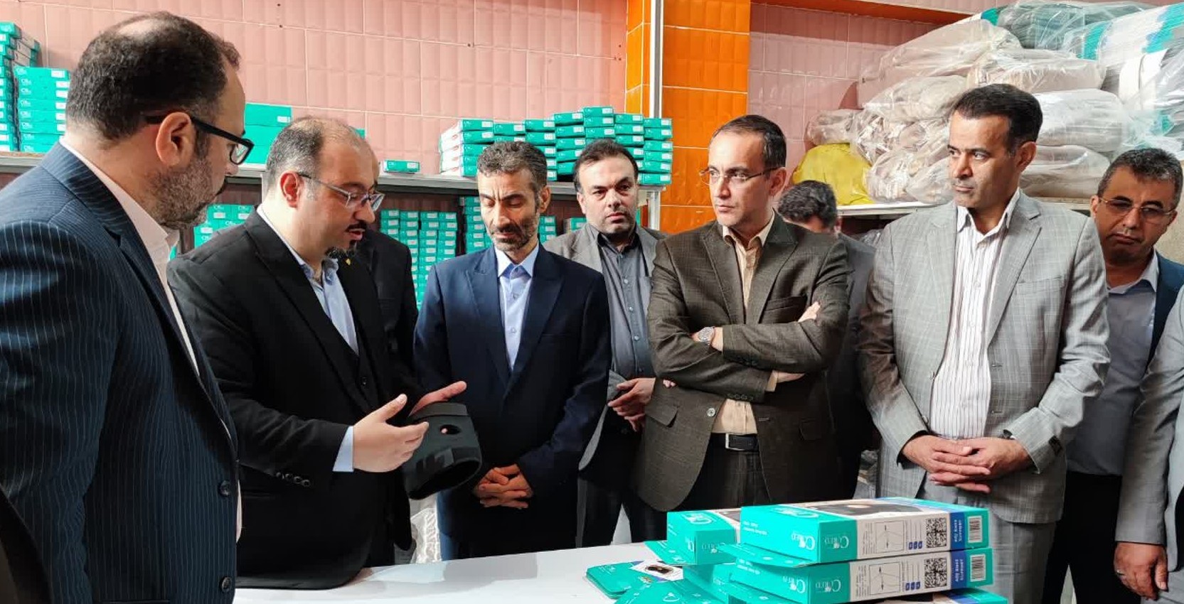 بازدید مدیرکل بازرسی استان به اتفاق رئیس پارک علم و فناوری گلستان از دو شرکت دانشبنیان