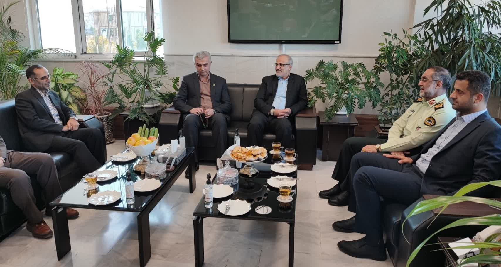 قدردانی رئیس پارک علم و فناوری گلستان از فرمانده انتظامی استان