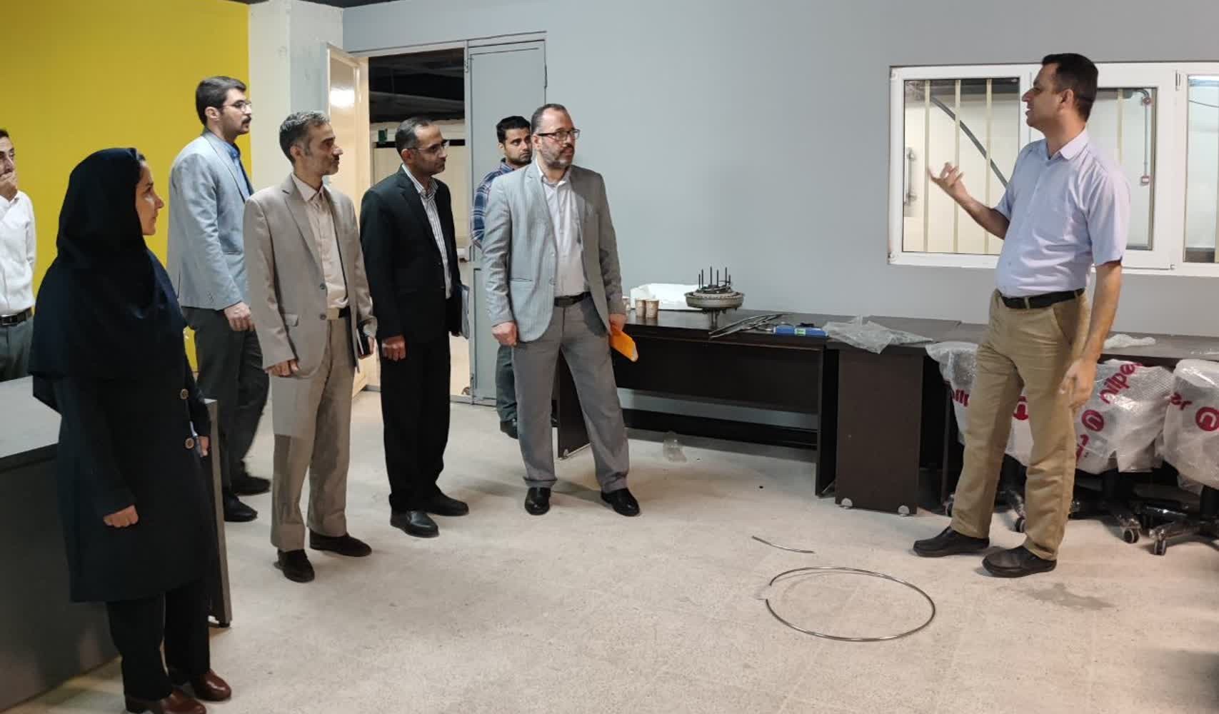 بازدید مدیرکل بازرسی گلستان از کارخانه نوآوری گرگان