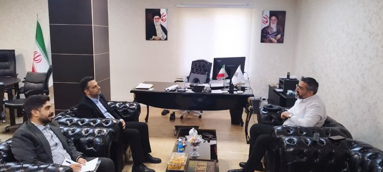 رئیس پارک علم و فناوری گلستان با رئیس سازمان همیاری شهرداریهای استان دیدار کرد