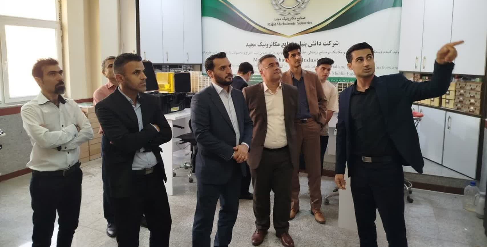 بازدید دادستان و شهردار گنبدکاووس از مرکز رشد واحدهای فناور شرق گلستان