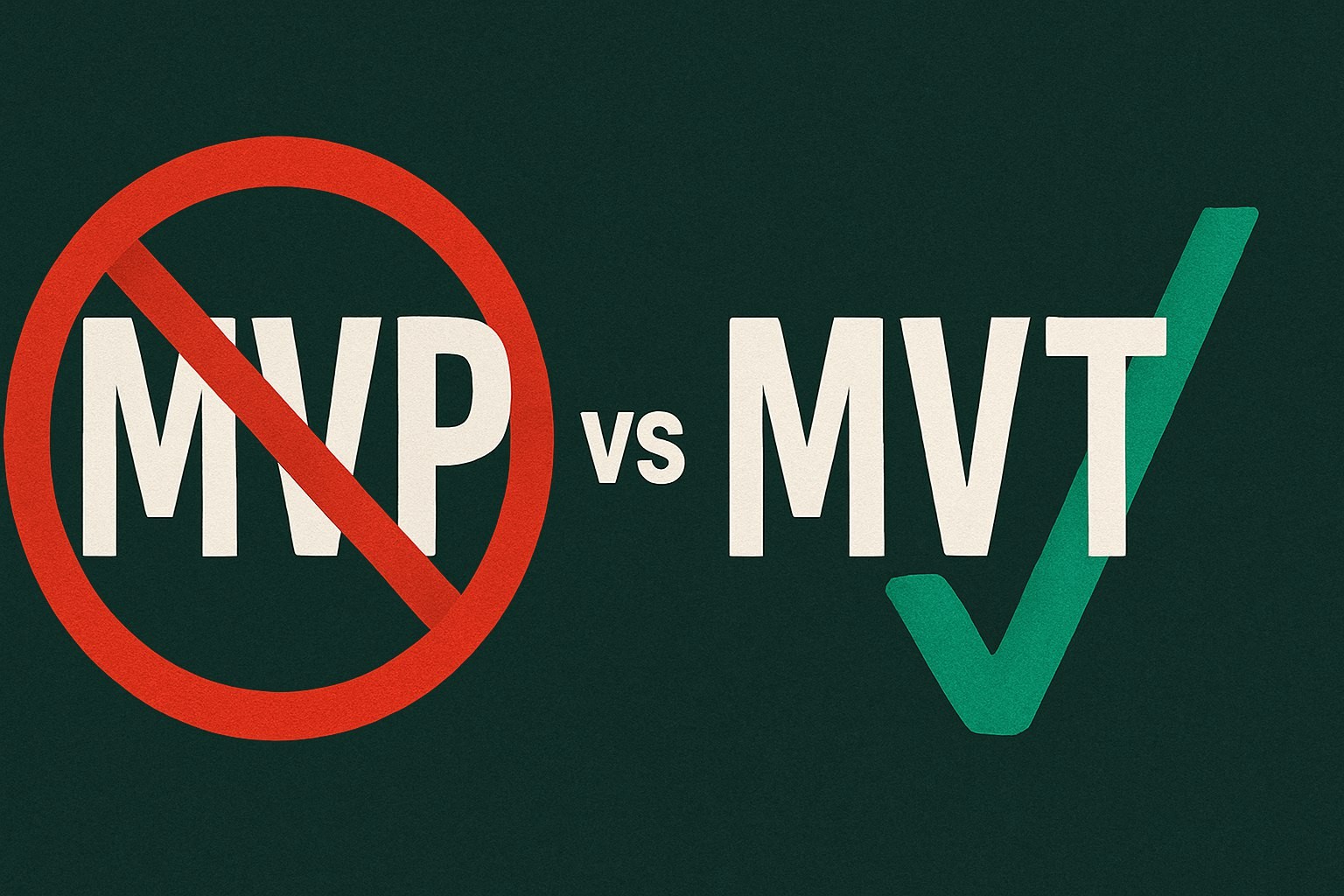 ساختن MVT به جای MVP؛ راهی هوشمندانه‌تر برای شروع