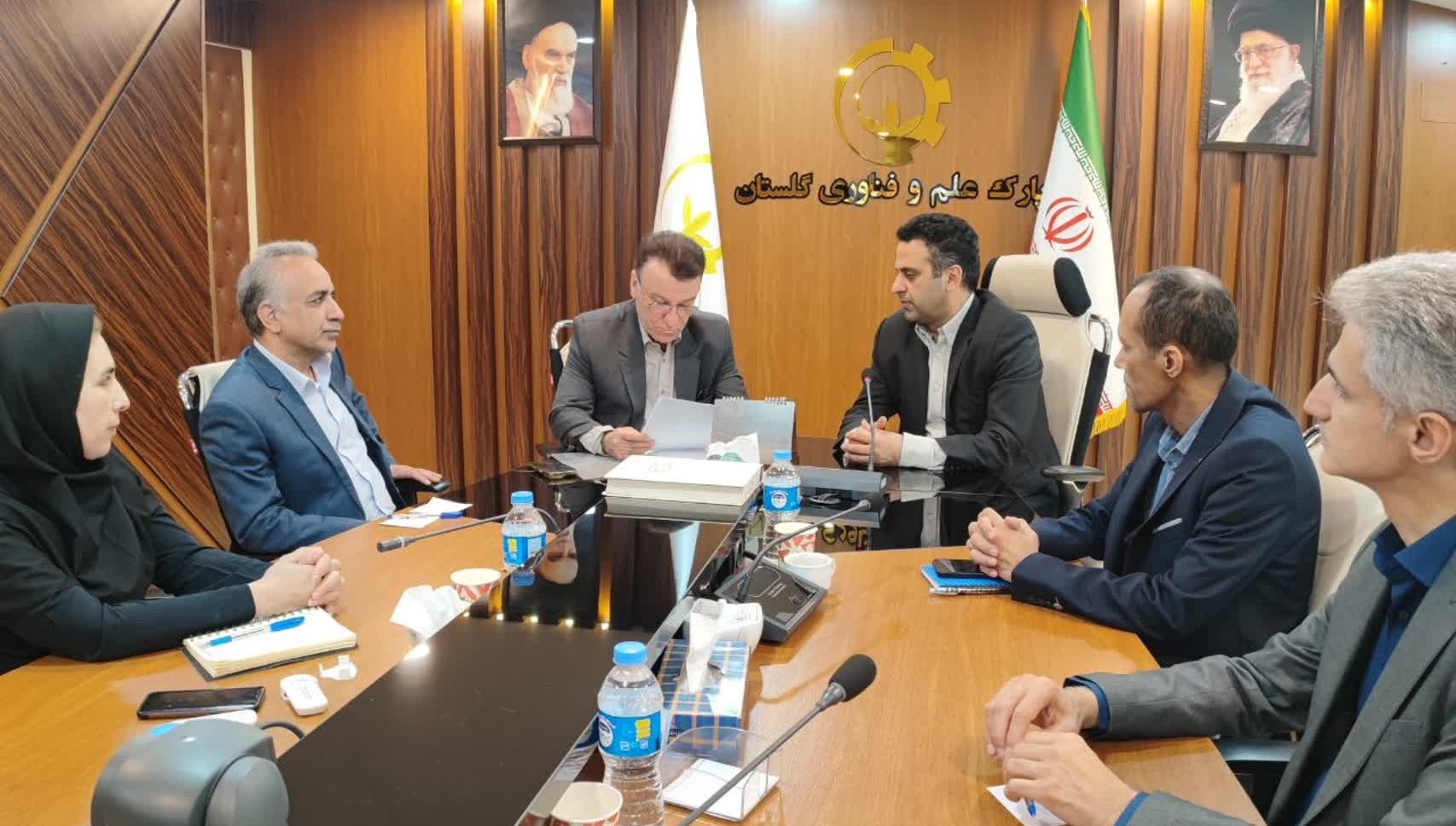 ریلگذاری پارک علم و فناوري گلستان براي پيوند فناوري میان ايران و قزاقستان